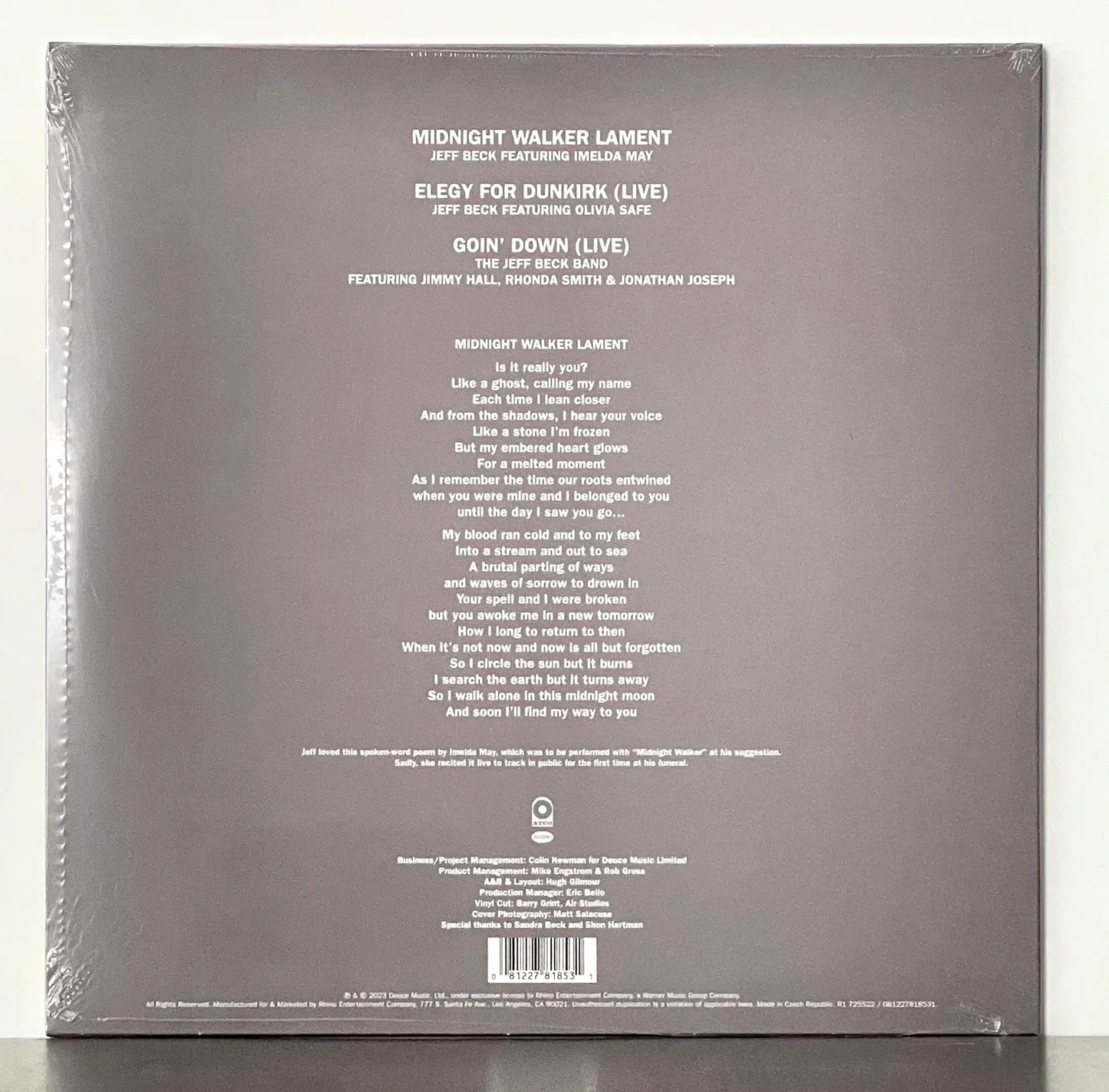 Jeff Beck – Tribute