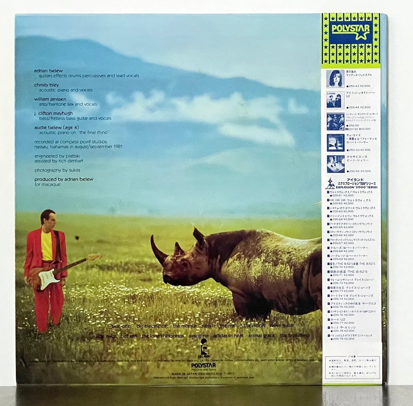 Adrian Belew – Lone Rhino