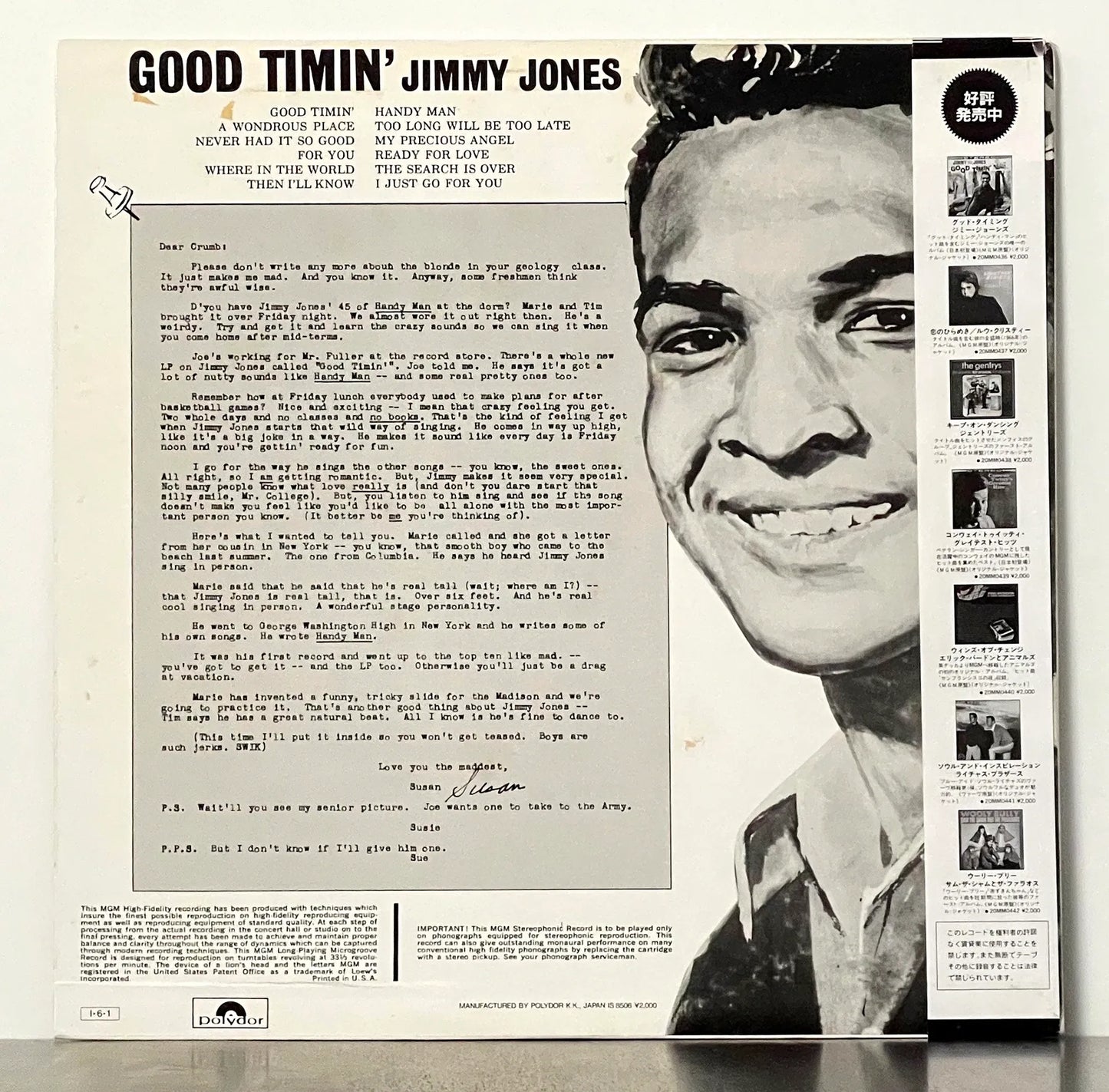 Jimmy Jones – Good Timin'