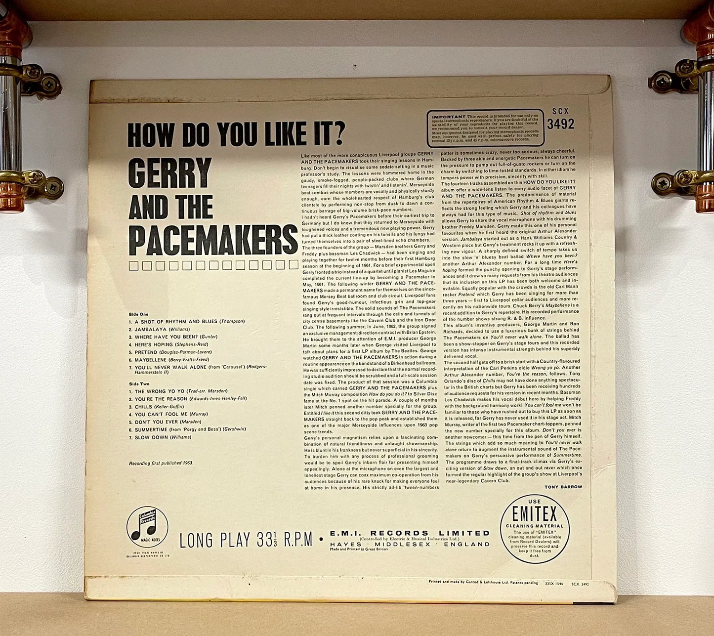 Gerry And The Pacemakers – The Best Of Gerry And The Pacemakers