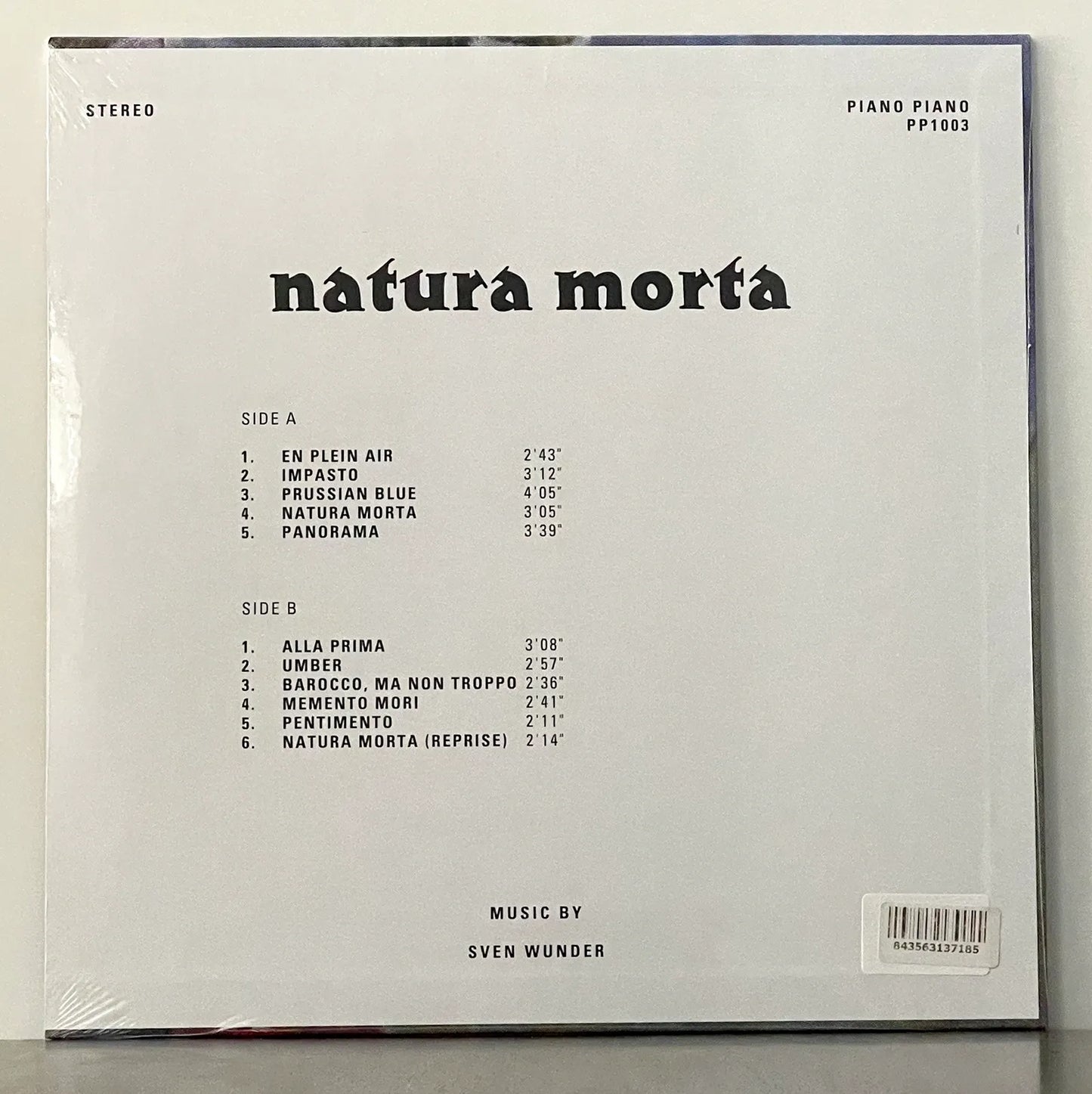 Sven Wunder – Natura Morta