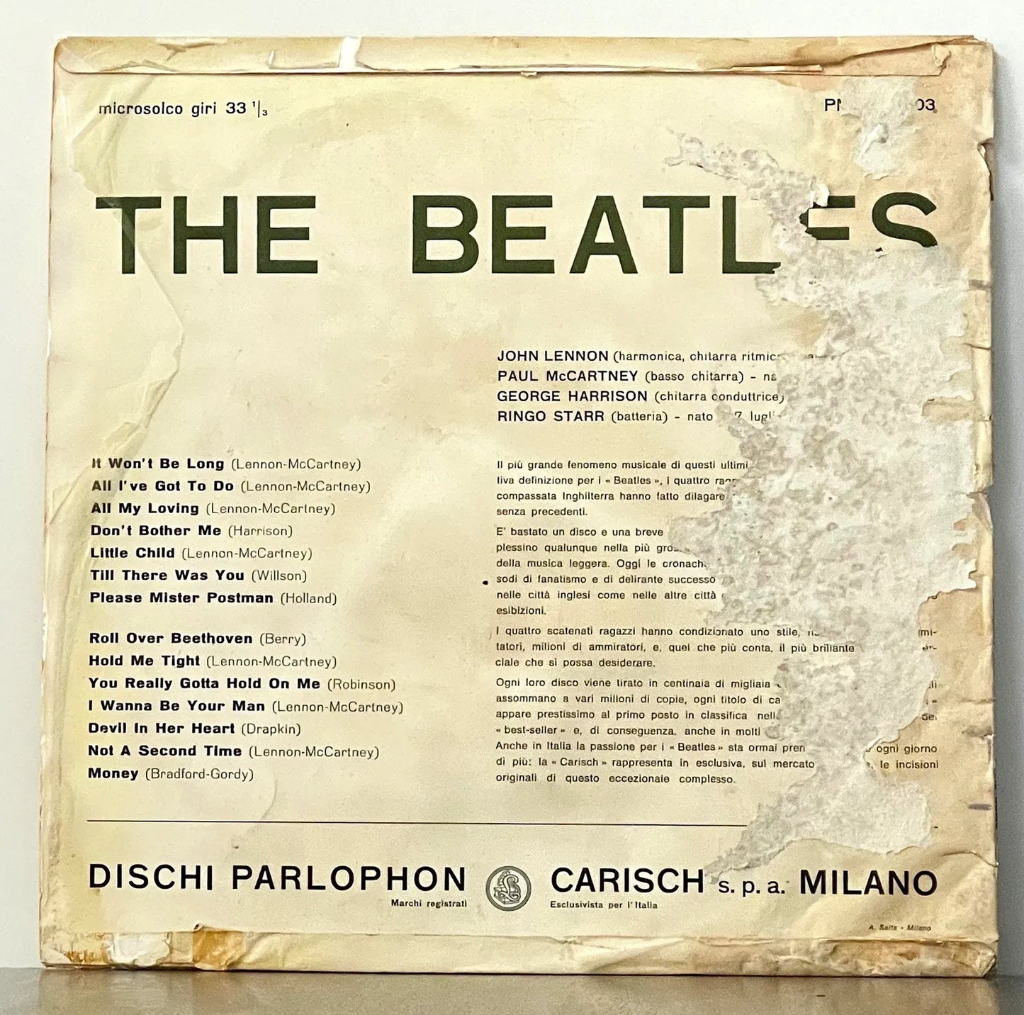 The Beatles – I Favolosi Beatles (OG)