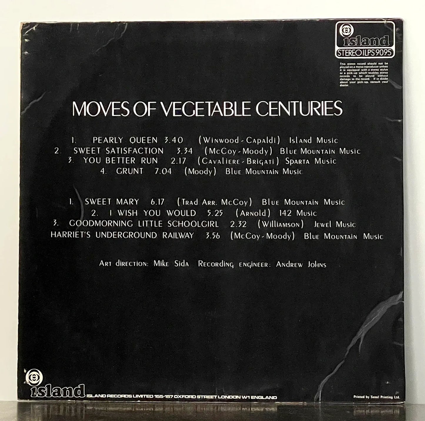 Tramline – Moves Of Vegetable Centuries