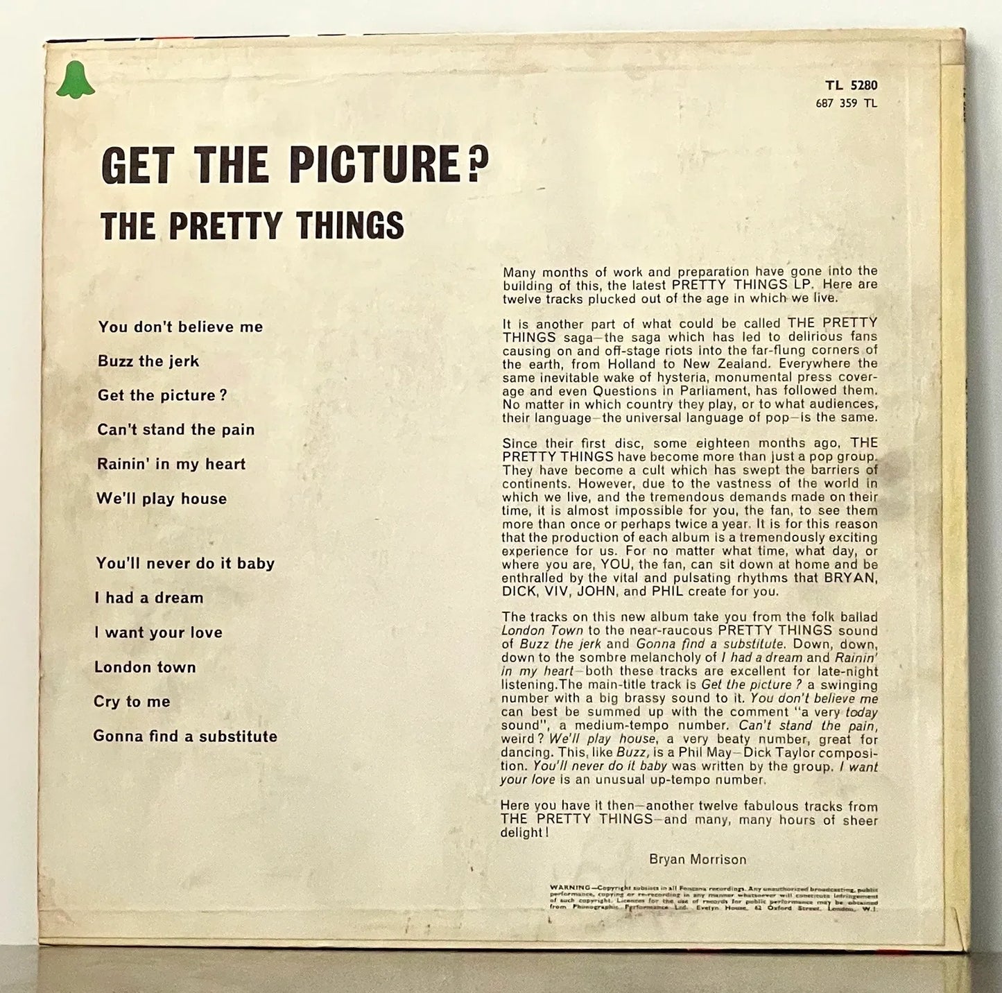 The Pretty Things – Get The Picture?