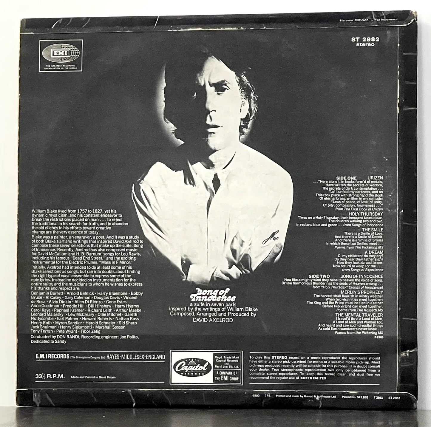 David Axelrod – Song Of Innocence