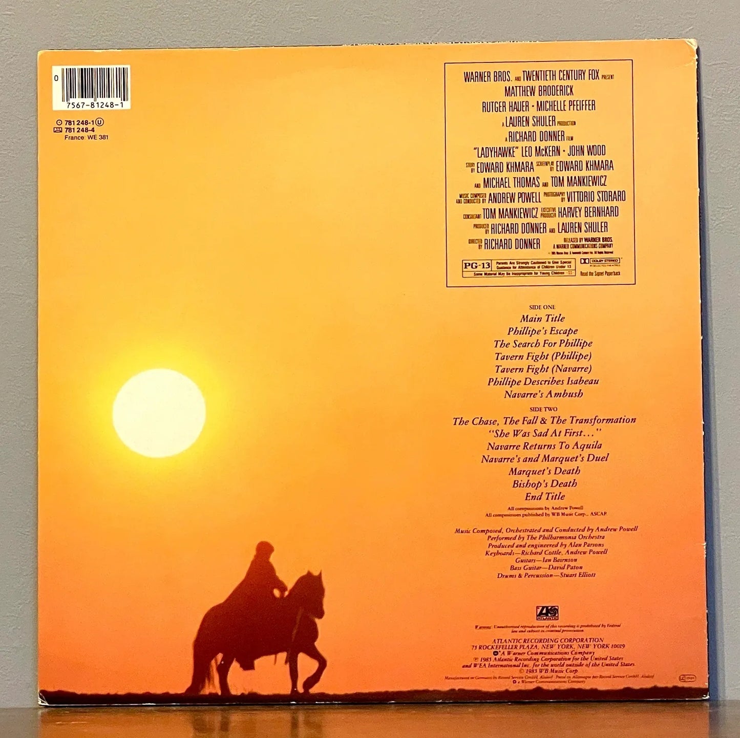 Andrew Powell & The Philharmonia Orchestra – Ladyhawke (Original Motion Picture Soundtrack)