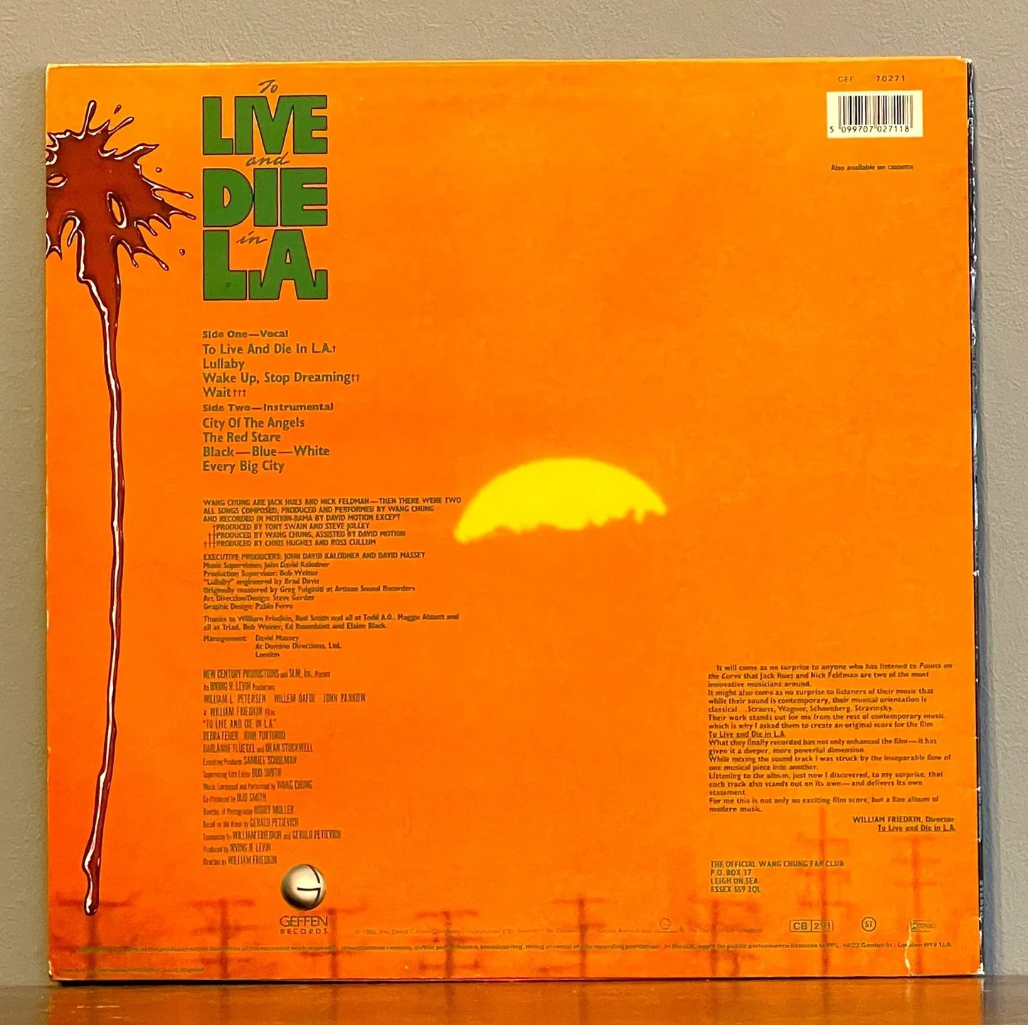 Wang Chung – To Live And Die In L.A.