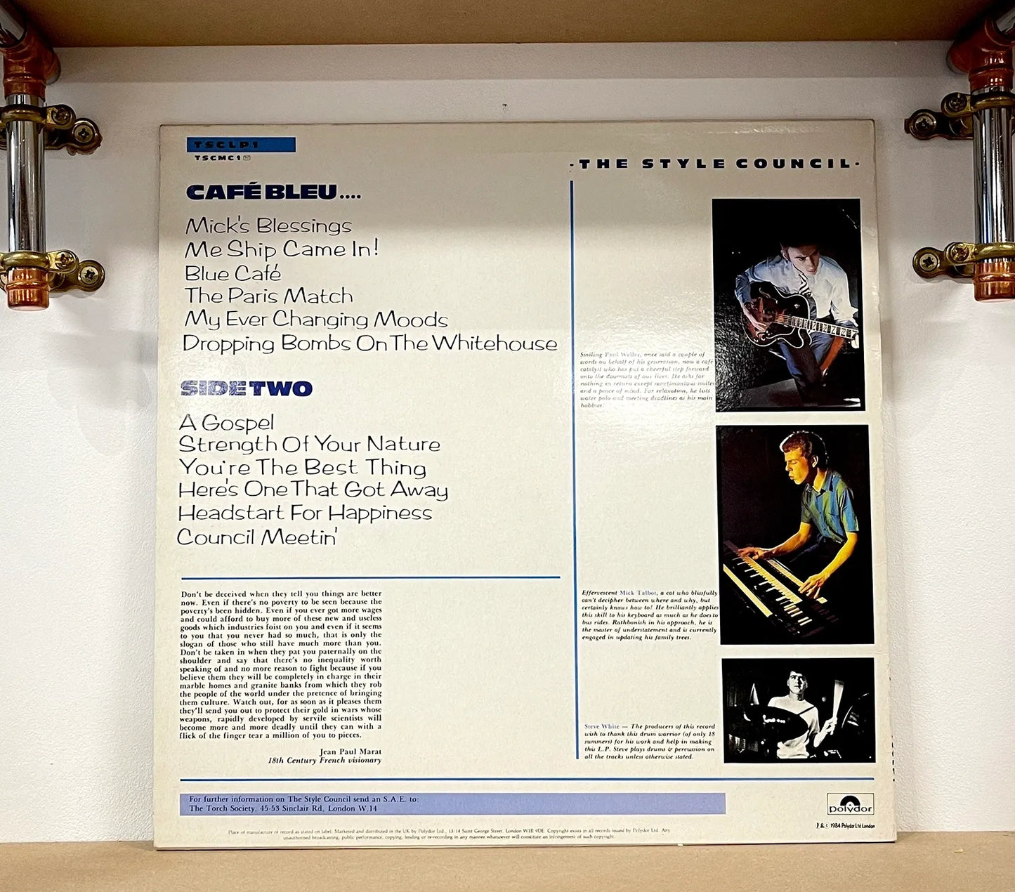 The Style Council – Café Bleu
