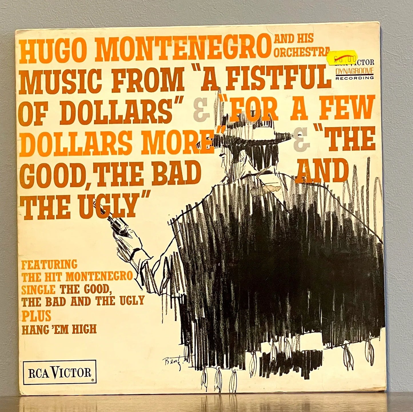Hugo Montenegro And His Orchestra – Music From "A Fistful Of Dollars" & "For A Few Dollars More" & "The Good, The Bad And The Ugly"