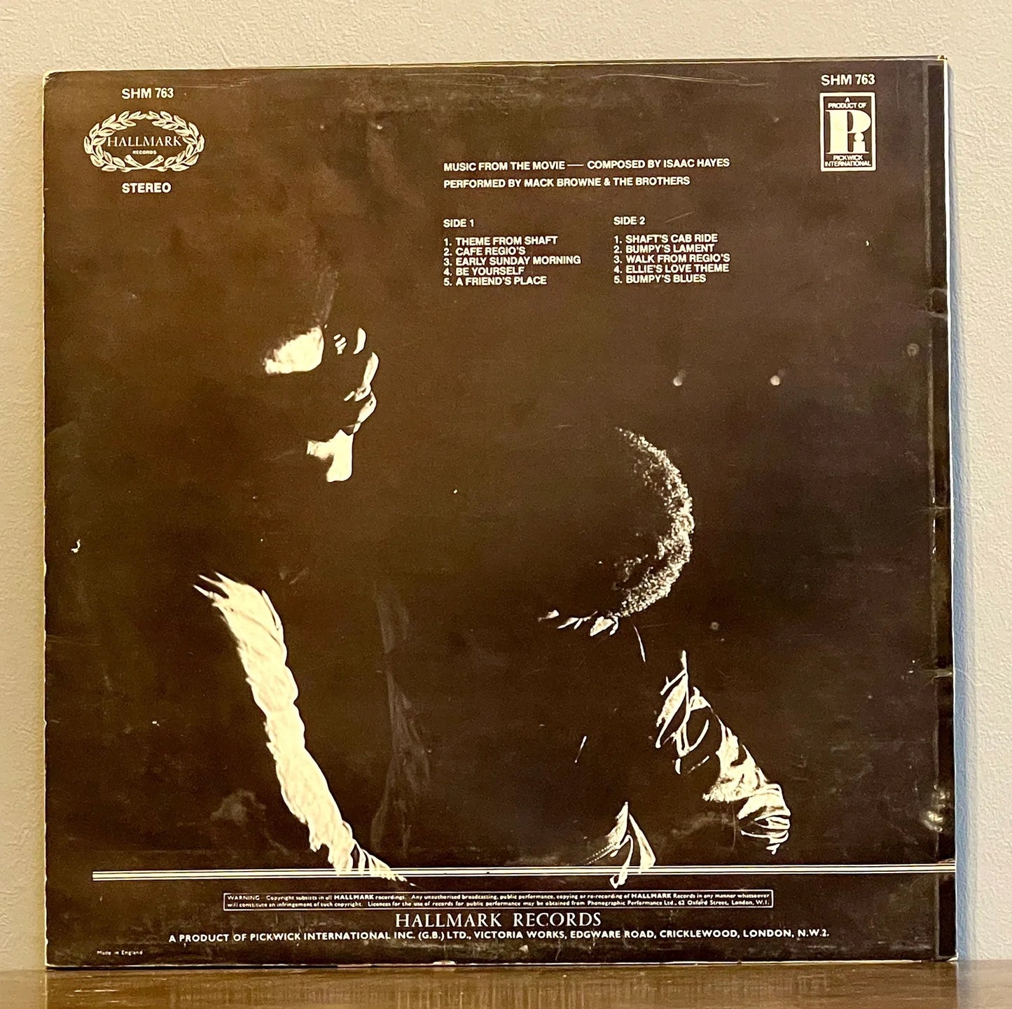 Mack Browne & The Brothers – Isaac Hayes' Music From The Movie Shaft