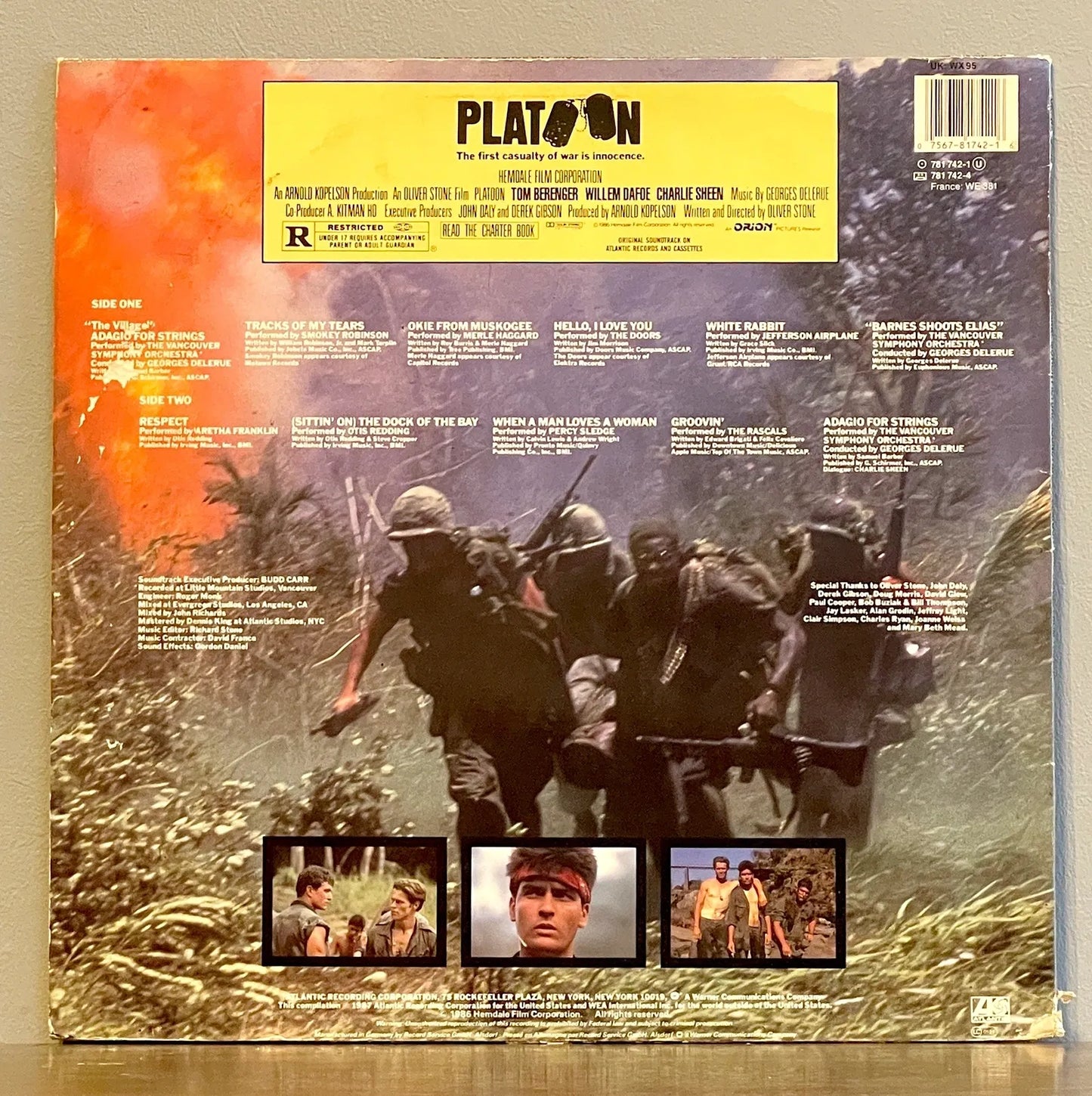 Various – Platoon (Original Motion Picture Soundtrack)