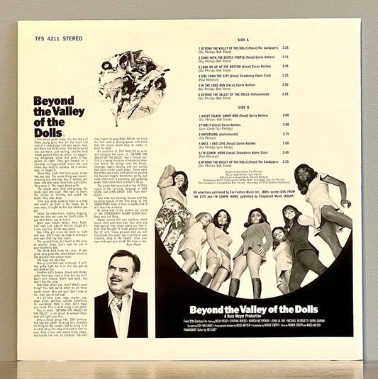 Various – Beyond The Valley Of The Dolls - Original Soundtrack Album