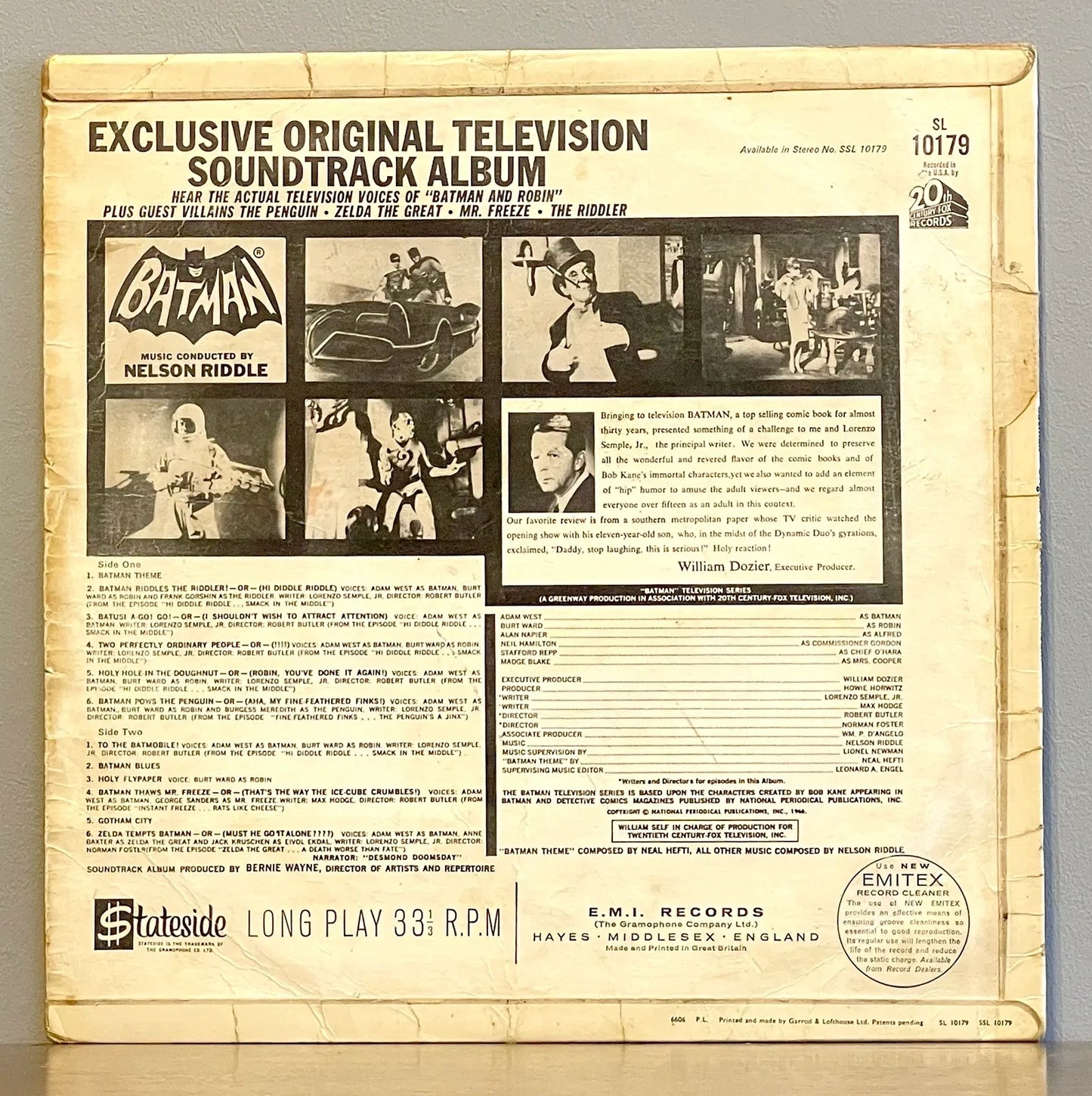 Nelson Riddle – Batman (Exclusive Original Television Soundtrack Album)