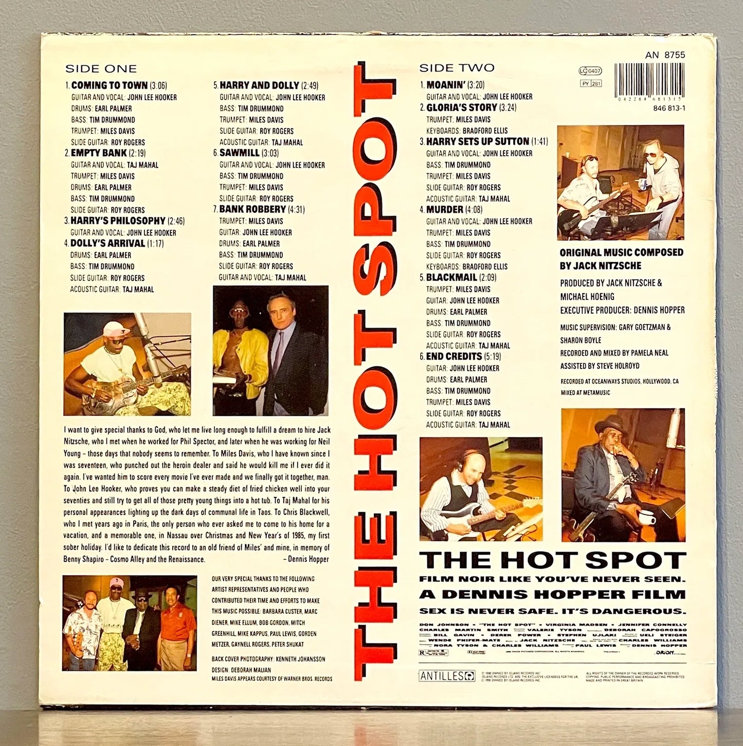 Jack Nitzsche – The Hot Spot (Original Motion Picture Soundtrack)