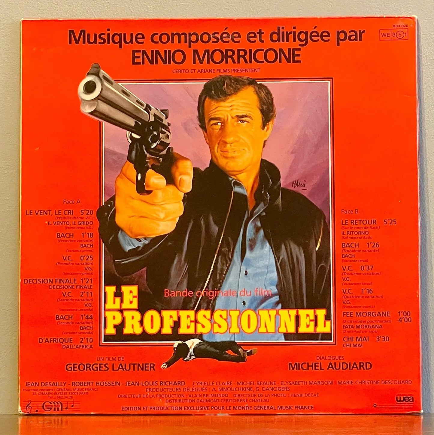 Ennio Morricone – Le Professionnel (Bande Originale Du Film)