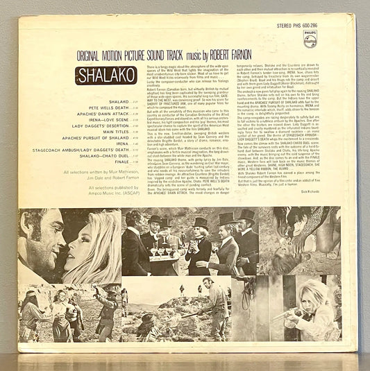 Robert Farnon – Shalako (Original Motion Picture Sound Track)