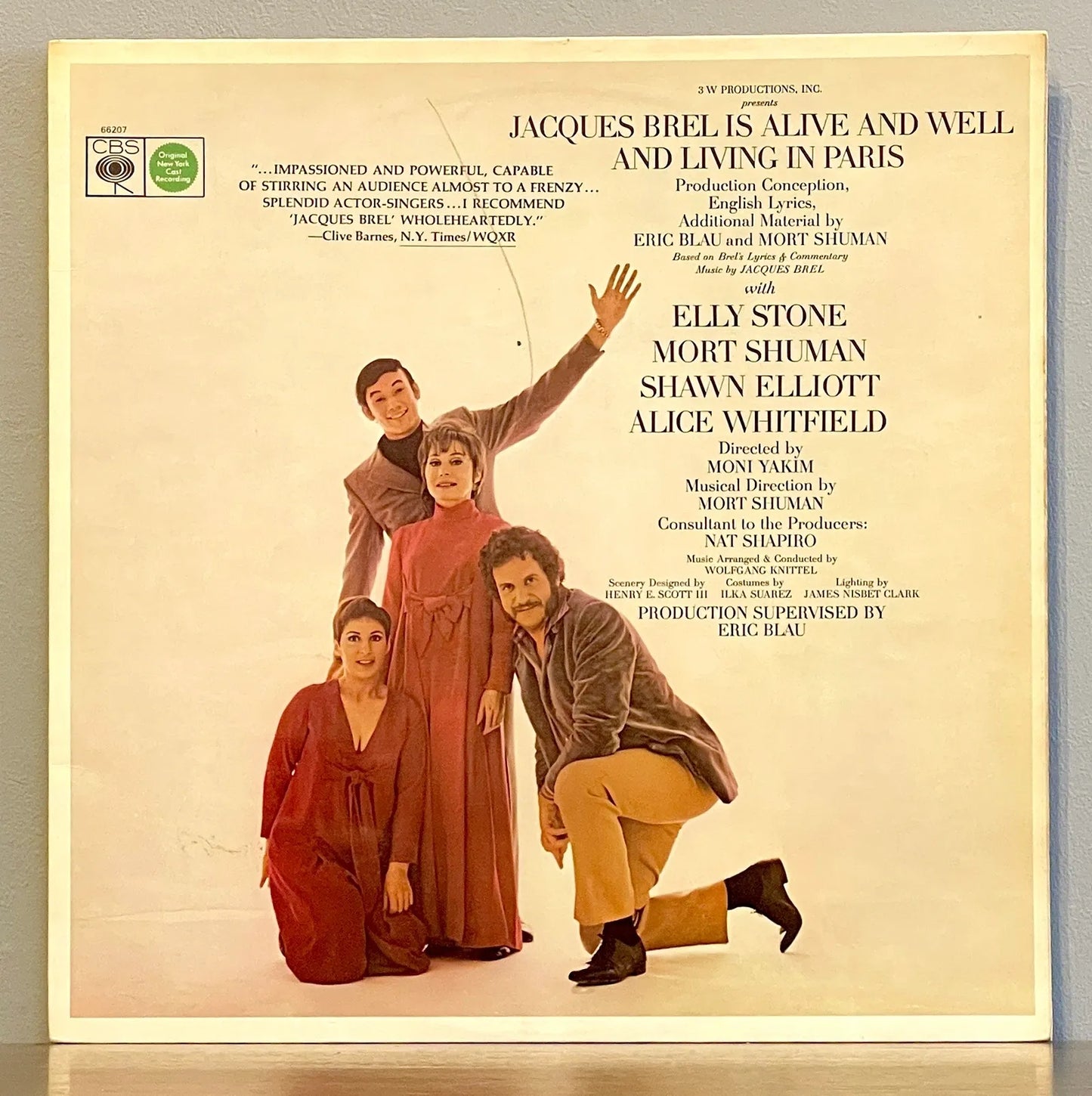Eric Blau And Mort Shuman – Jacques Brel Is Alive And Well And Living In Paris