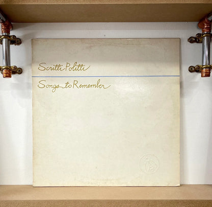 Scritti Politti – Songs To Remember