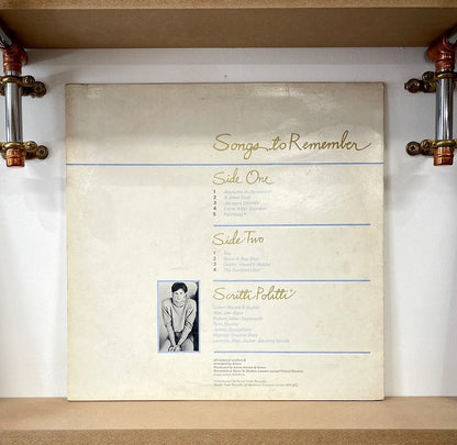 Scritti Politti – Songs To Remember