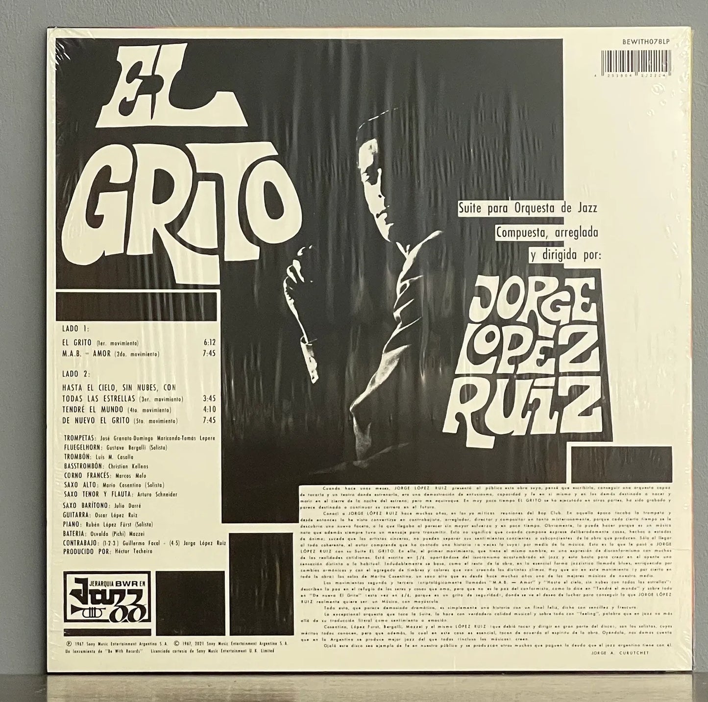 Jorge Lopez Ruiz – El Grito (Suite Para Orquesta De Jazz)