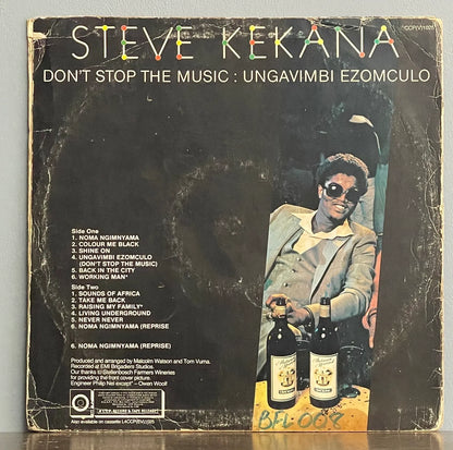 Steve Kekana – Don't Stop The Music: Ungavimbi Zomculo