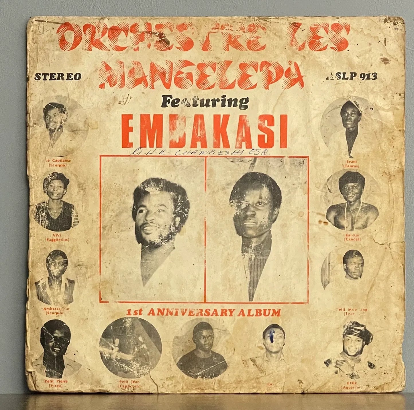 Orchestre Les Mangelepa – Embakasi - 1st Anniversary Album