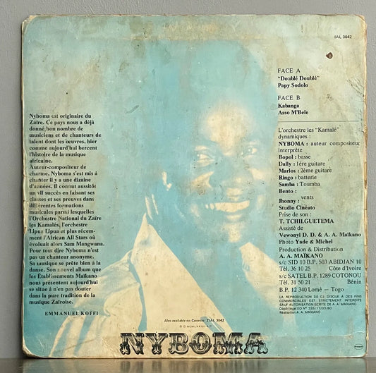 Nyboma Et L'Orchestre Les "Kamalé" Dynamiques Du Zaïre – Doublé Doublé