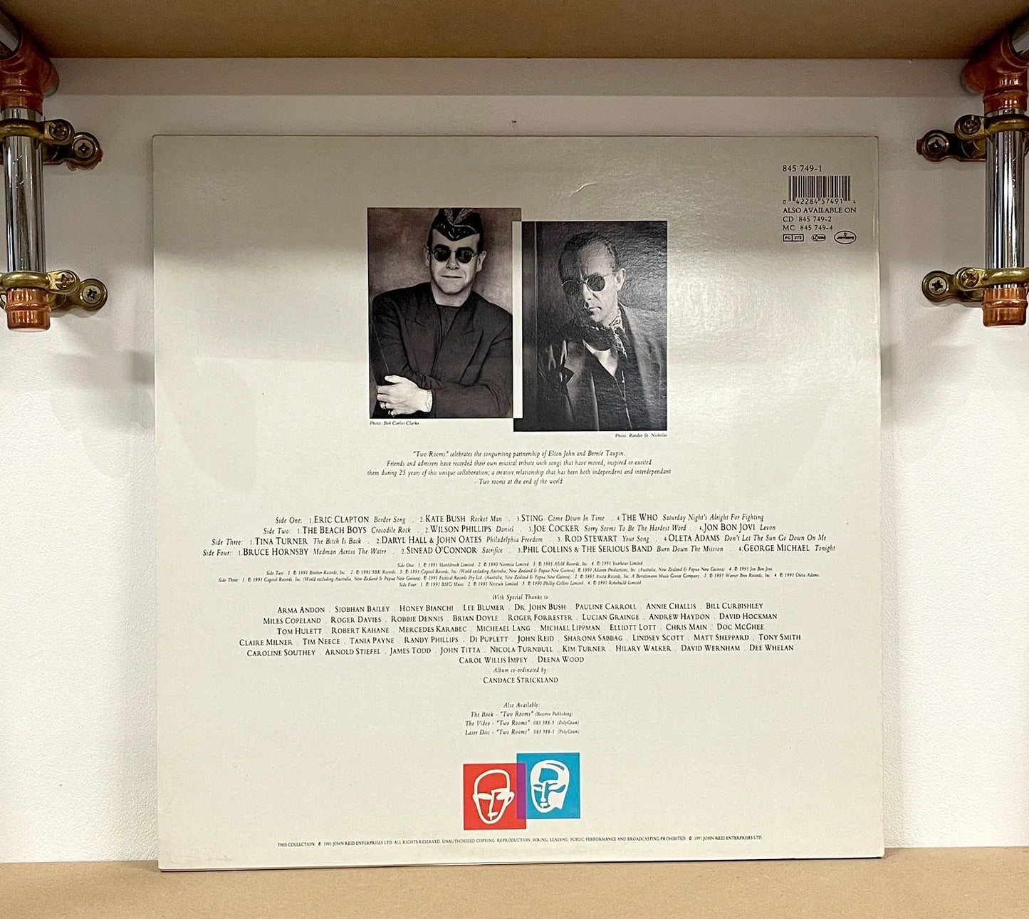 Various – Two Rooms - Celebrating The Songs Of Elton John & Bernie Taupin