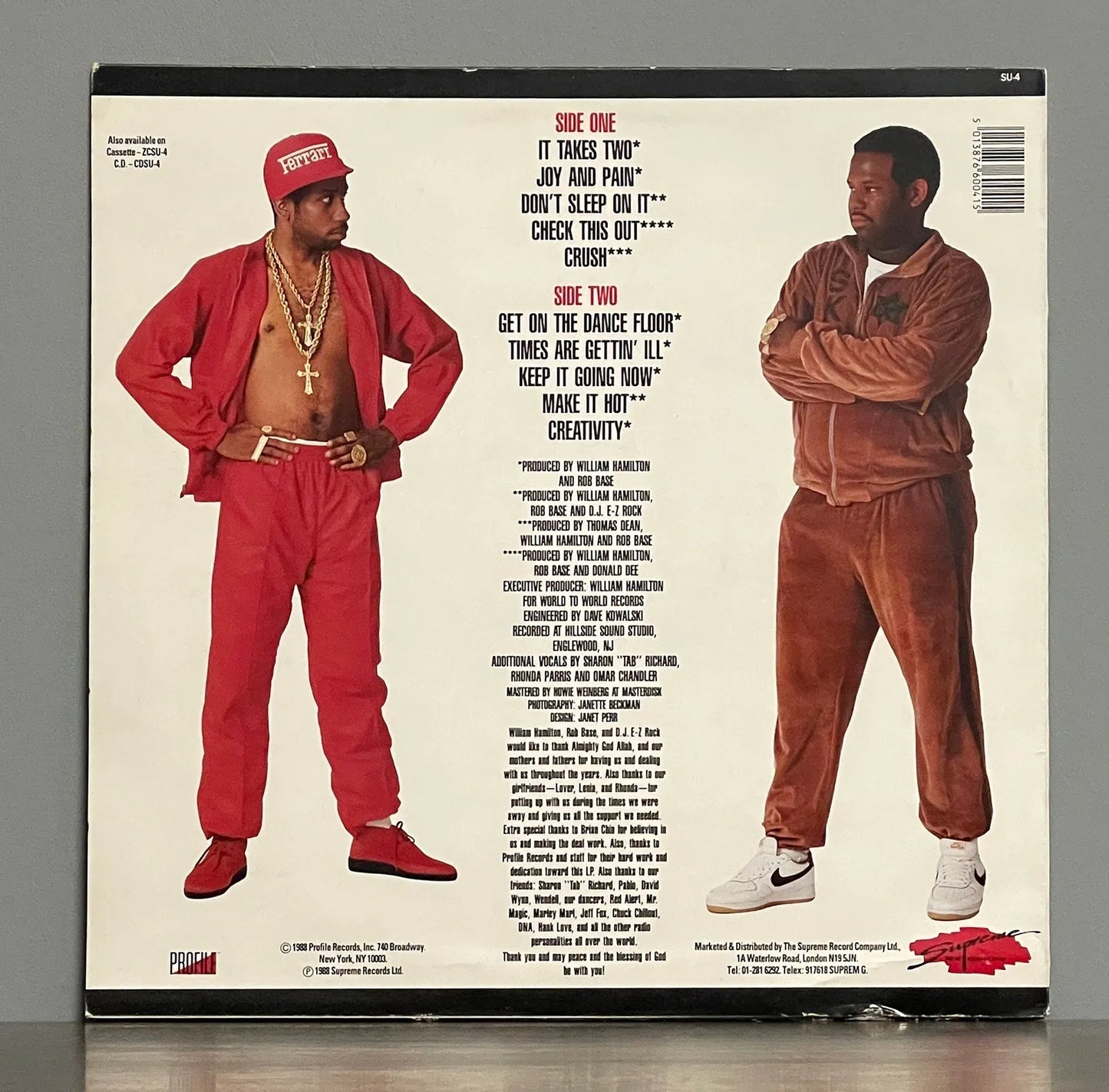 Rob Base & D.J. E-Z Rock – It Takes Two