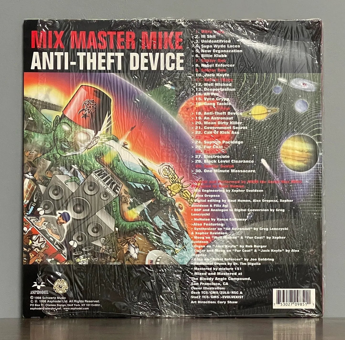 Mix Master Mike – Anti-Theft Device