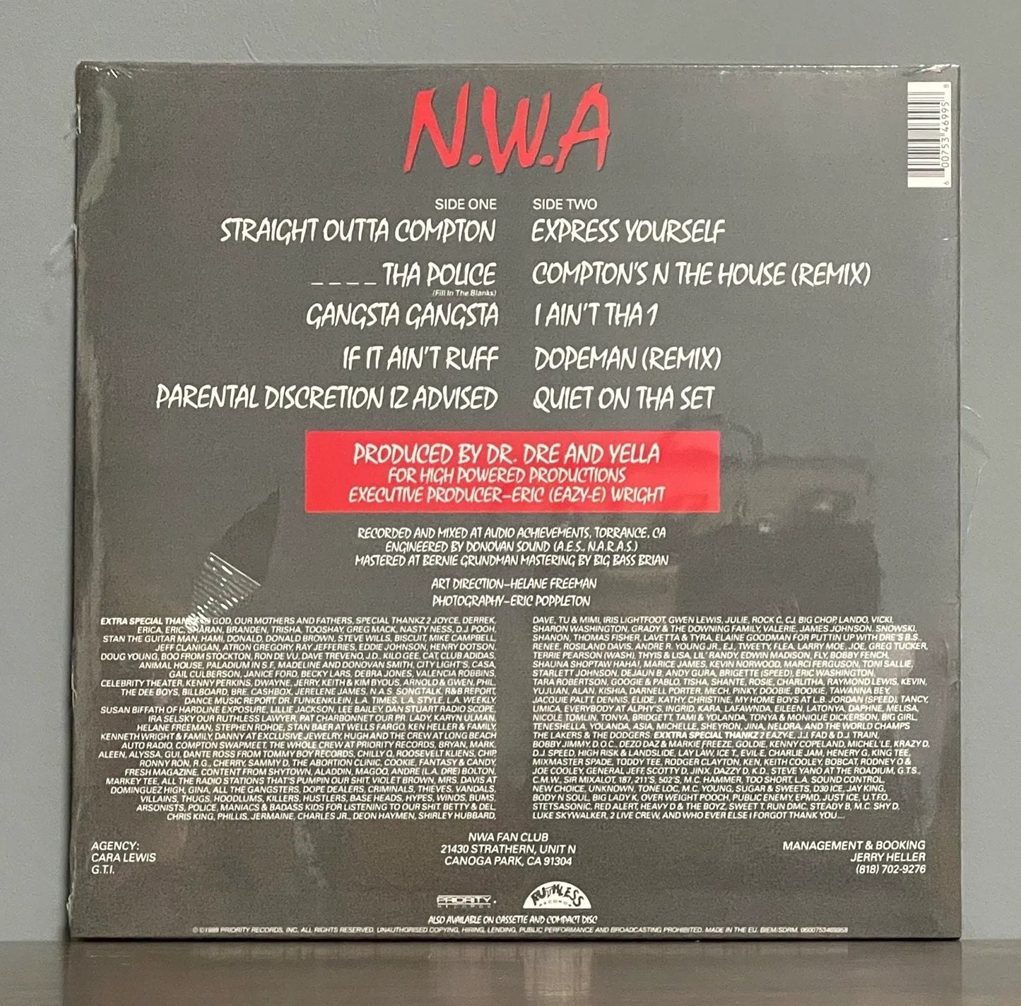 N.W.A – Straight Outta Compton