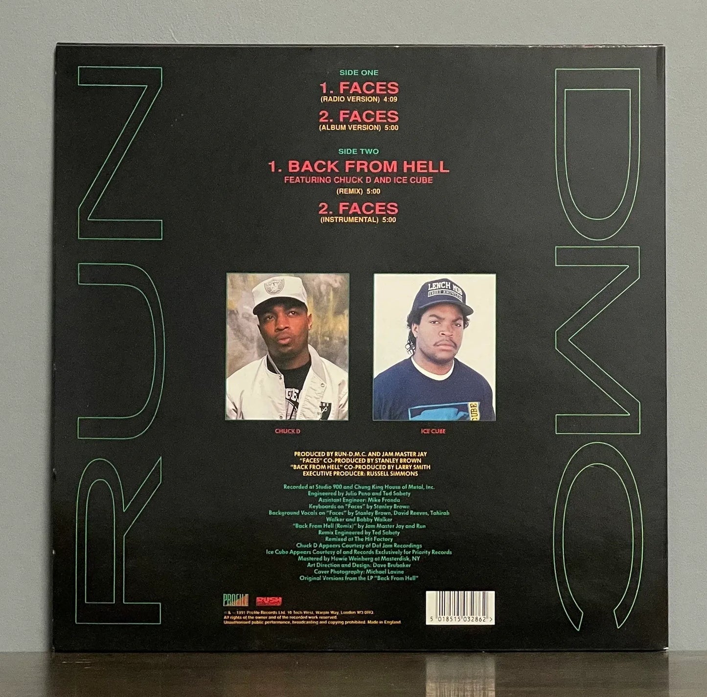 RUN-DMC – Faces / Back From Hell (Remix)