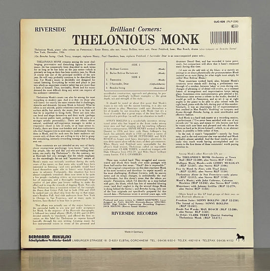 Thelonious Monk – Brilliant Corners