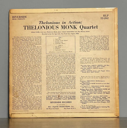 Thelonious Monk Quartet With Johnny Griffin – Thelonious In Action