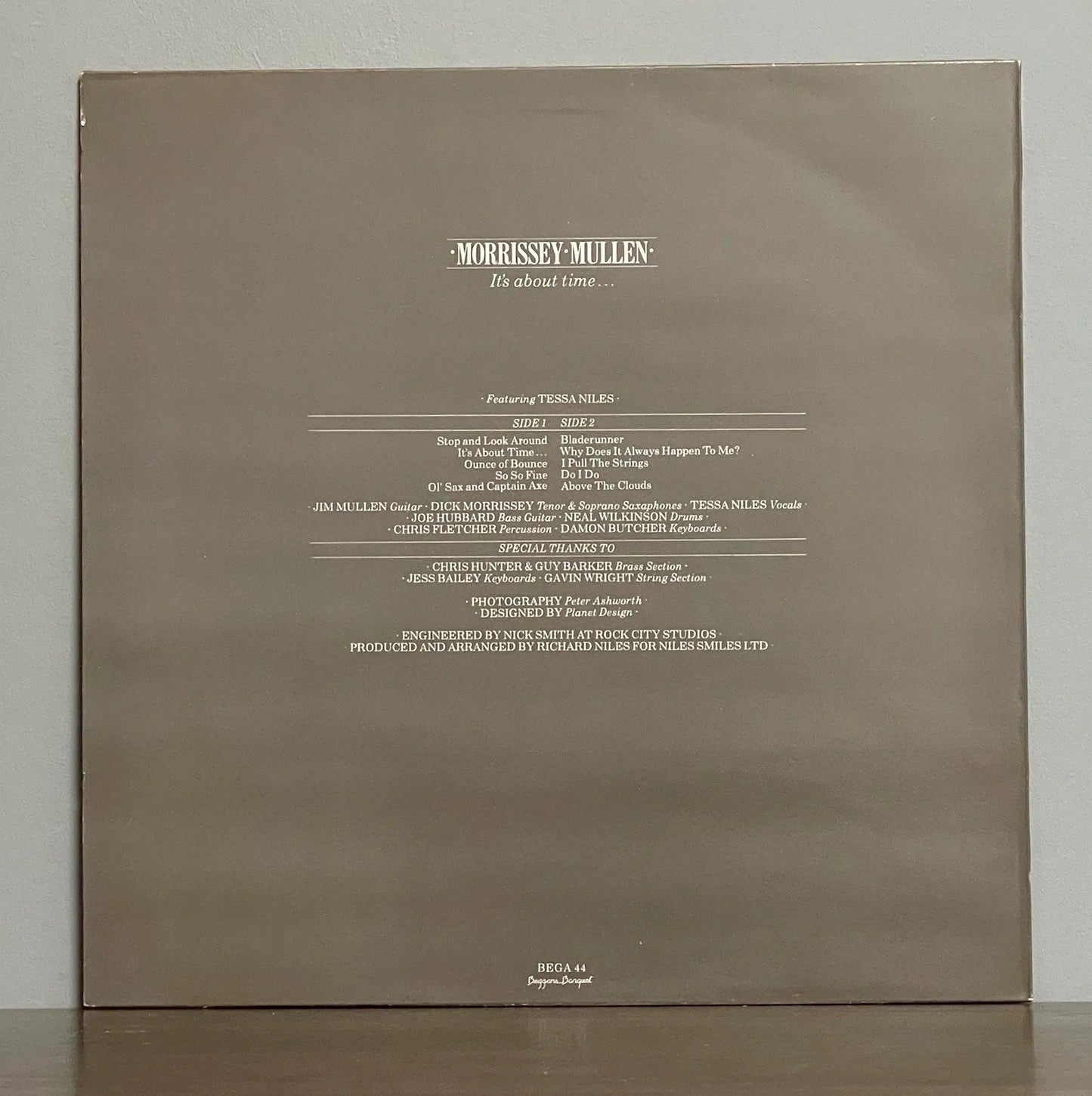 Morrissey Mullen – It's About Time...