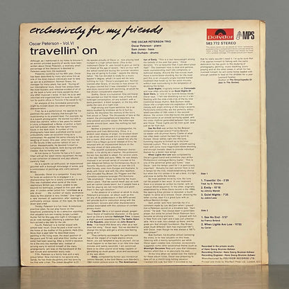 Oscar Peterson – Travellin' On