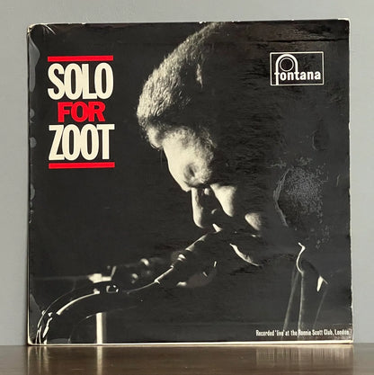 Zoot Sims – Solo For Zoot