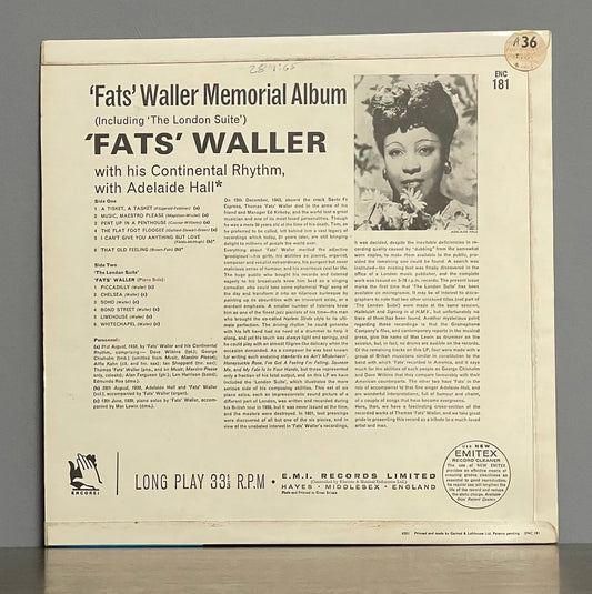 Fats Waller – Fats Waller Memorial Album