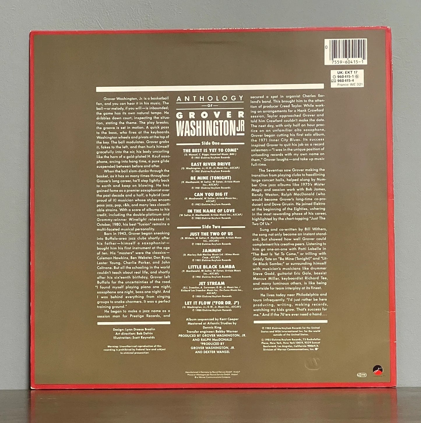 Grover Washington, Jr. – Anthology Of Grover Washington Jr.