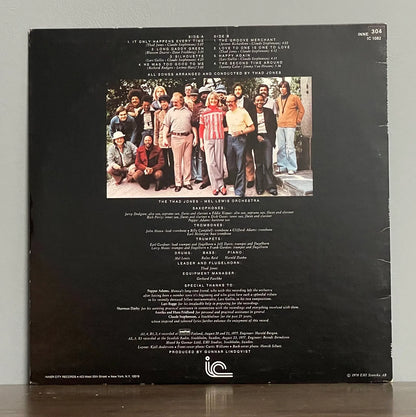 Monica Zetterlund, The Thad Jones/Mel Lewis Orchestra – It Only Happens Every Time