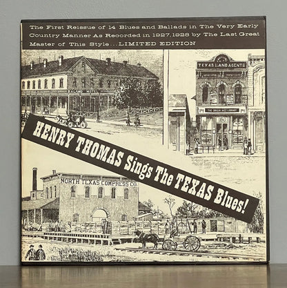 Henry Thomas – Sings The Texas Blues 1927-28
