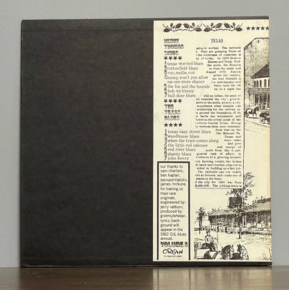 Henry Thomas – Sings The Texas Blues 1927-28