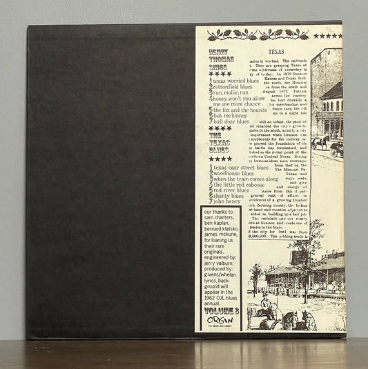 Henry Thomas – Sings The Texas Blues 1927-28