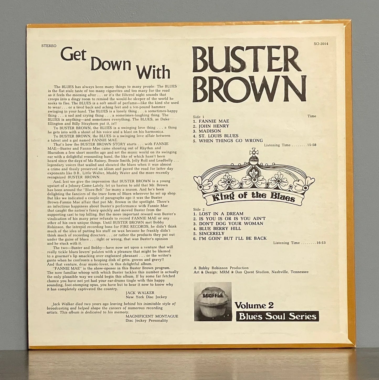 Buster Brown – Get Down With Buster Brown King Of The Blues