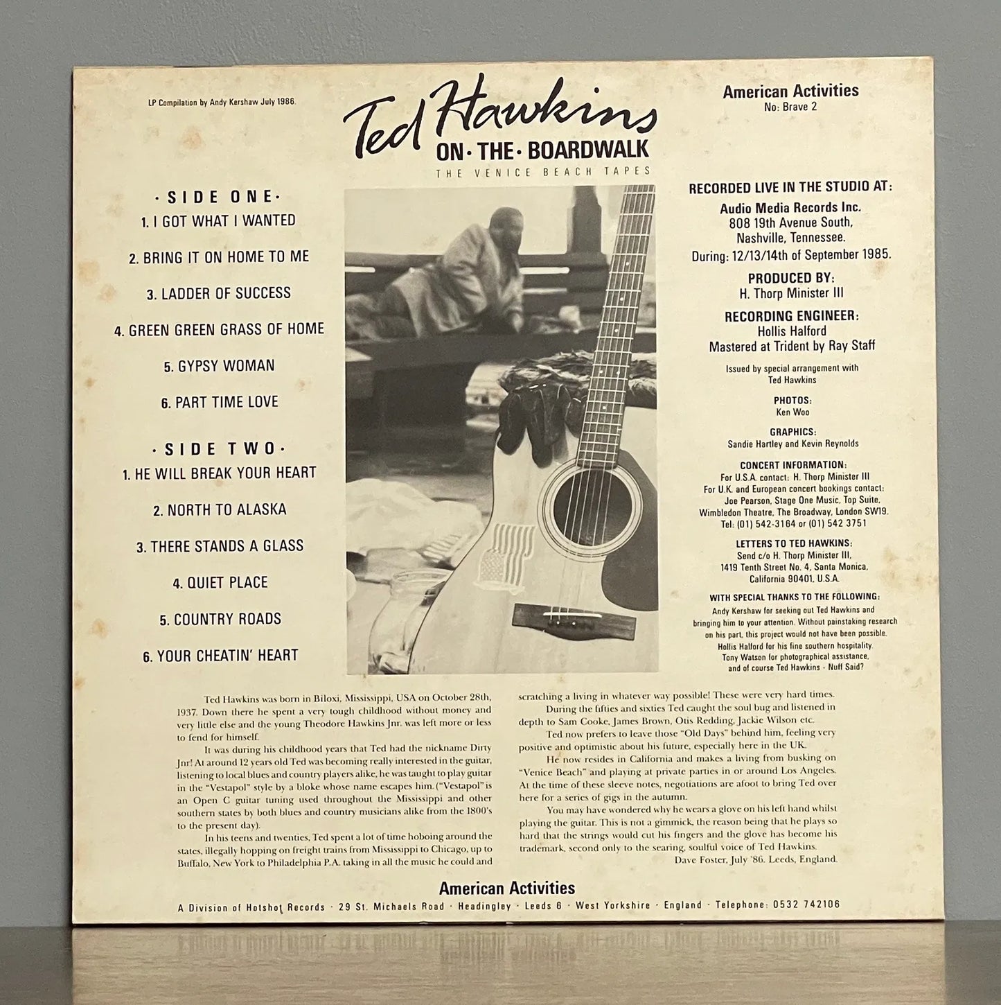 Ted Hawkins – On The Boardwalk (The Venice Beach Tapes)