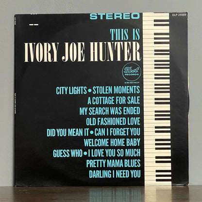 Ivory Joe Hunter – This Is Ivory Joe Hunter