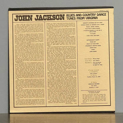 John Jackson – Blues And Country Dance Tunes From Virginia