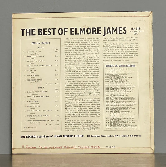 Elmore James – The Best Of Elmore James