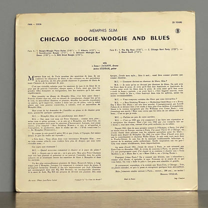 Memphis Slim – Chicago Boogie-Woogie And Blues
