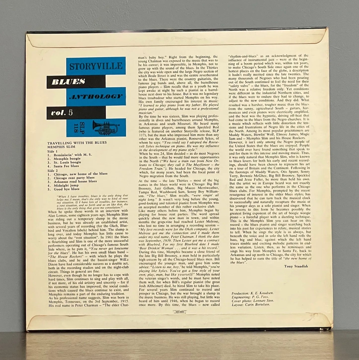 Memphis Slim – Travelling With The Blues
